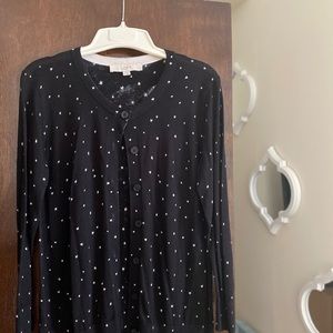 🖤 Loft mini stars cardigan ⭐️